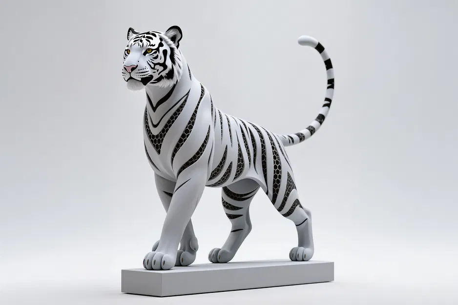 Tượng Hổ Lục Giác Hexa - Image 1