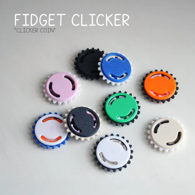 Đồ Chơi Fidget - Đồng Xu Clicker - Image 2