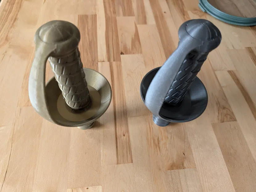 Tay cầm kiếm cướp biển bằng ống nước - Không cần Supports - Image 2