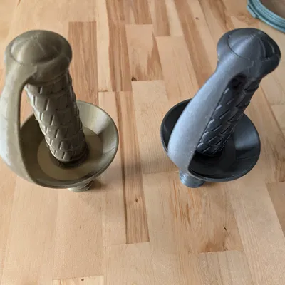 Tay cầm kiếm cướp biển bằng ống nước - Không cần Supports