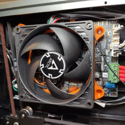 Nâng cấp hệ thống tản nhiệt mainboard Creality K1C và khắc phục lỗi "Error: 502 Motherboard Fan Exception"