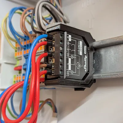 Giá đỡ ray DIN cho Shelly 2PM Gen. 3