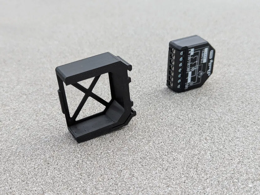 Giá đỡ ray DIN cho Shelly 2PM Gen. 3 - Image 3