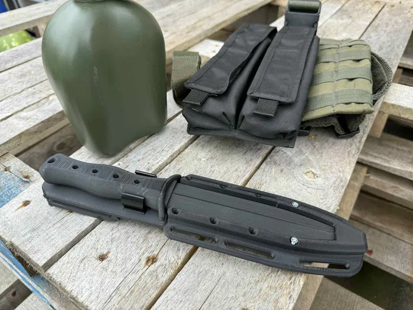 Hộp đựng dao tập luyện bao gồm dao LARP/Airsoft - Image 5