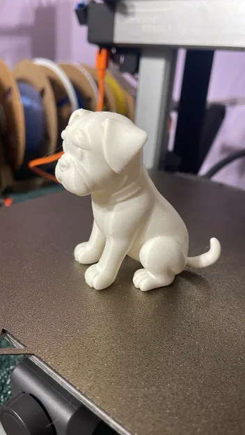 Chó Boxer Con Phong Cách Hoạt Hình Đang Ngồi – Hai Kích Cỡ - Image 4