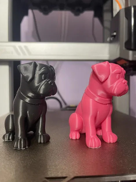 Chó Boxer Con Phong Cách Hoạt Hình Đang Ngồi – Hai Kích Cỡ - Image 8