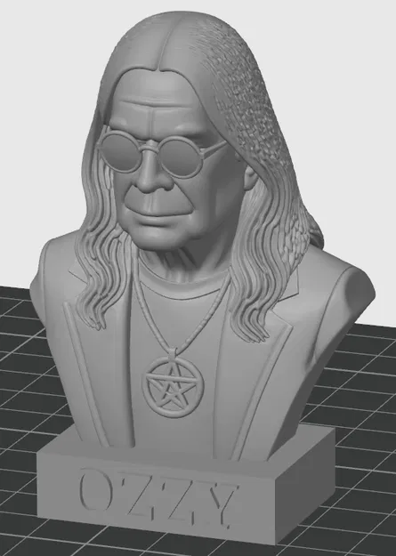Tượng Bán Thân Ozzy Osbourne - Image 1