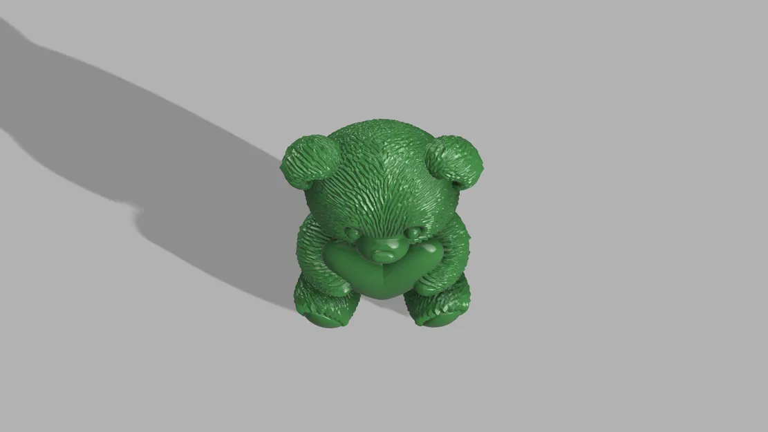 Gấu Bông Dễ Thương Ôm Trái Tim - Image 9