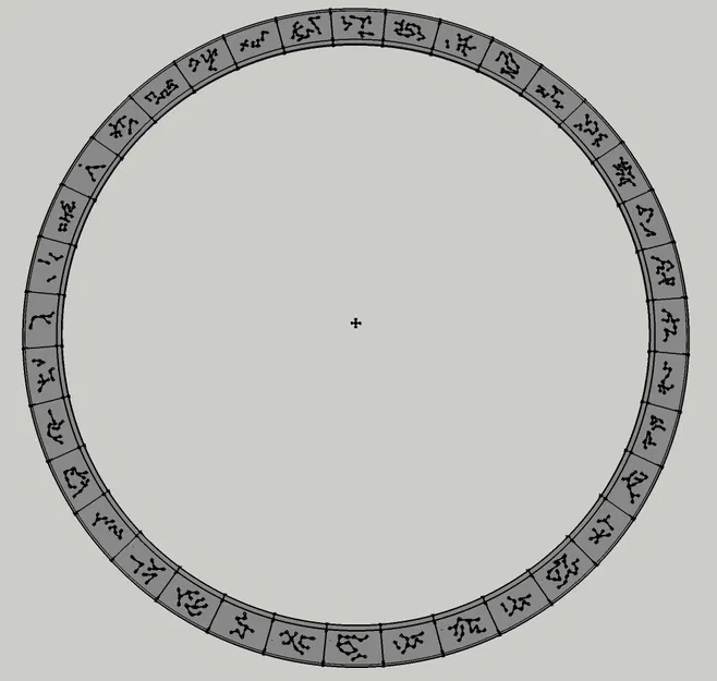 Ký Tự Stargate Atlantis Cho Stargate Chiếu Sáng 5ft - Image 1