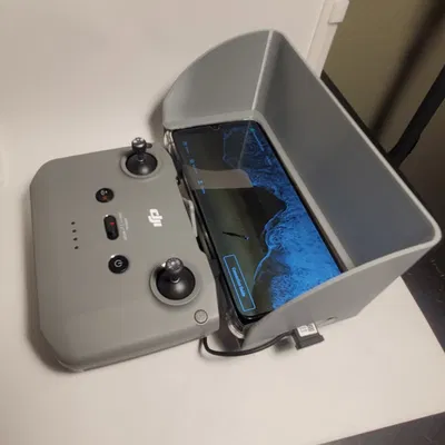 Tấm che nắng điện thoại cho tay cầm DJI Mini 2, Mini 3 - Vừa Samsung A32 5G có ốp!