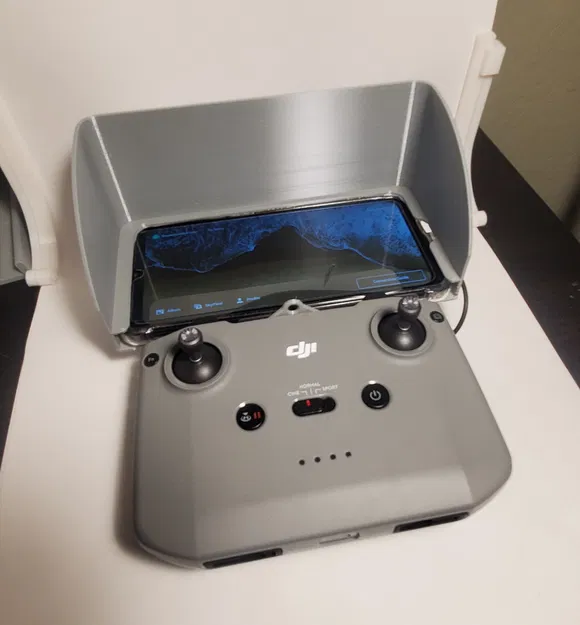 Tấm che nắng điện thoại cho tay cầm DJI Mini 2, Mini 3 - Vừa Samsung A32 5G có ốp! - Image 2