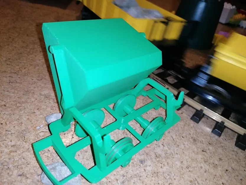 Toa xe ben mỏ cho đường sắt sân vườn - Image 7