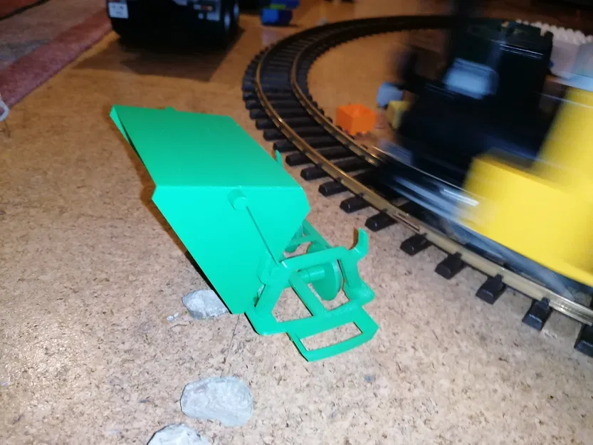 Toa xe ben mỏ cho đường sắt sân vườn - Image 9