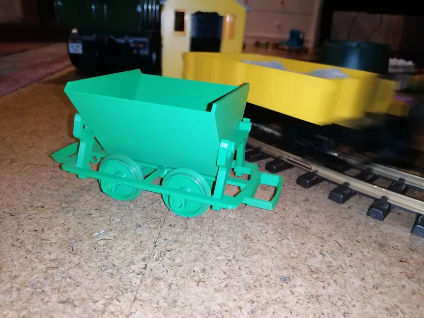 Toa xe ben mỏ cho đường sắt sân vườn - Image 10