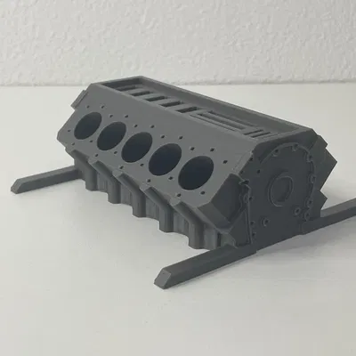 Hộp Đựng Bút Khối Động Cơ V10 (USB, SD, microSD)