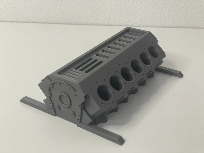 Kệ Đựng Bút Hình Khối Động Cơ V12 (USB, Thẻ Nhớ) - Image 4