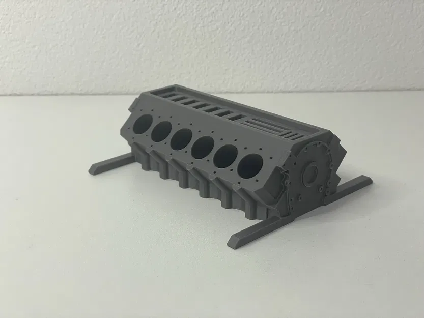 Kệ Đựng Bút Hình Khối Động Cơ V12 (USB, Thẻ Nhớ) - Image 5