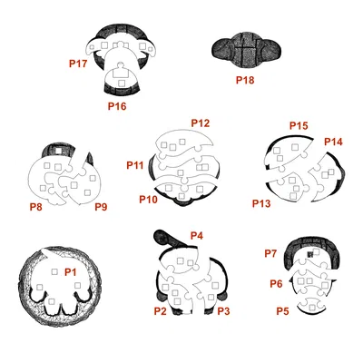 Mô Hình 3D Ghép Hình Con Mèo
