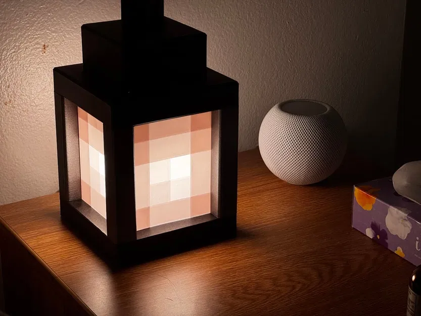 Đèn Lồng Minecraft - Đèn Chiếu Sáng - Không Cần Support - Image 1