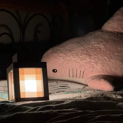 Đèn Lồng Minecraft - Đèn Chiếu Sáng - Không Cần Support