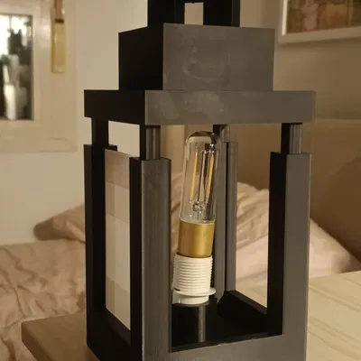 Đèn Minecraft cho đèn và dây Ikea