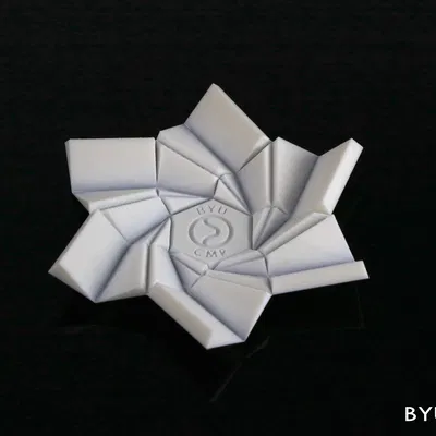 Lục Giác Origami Gập Sống Động