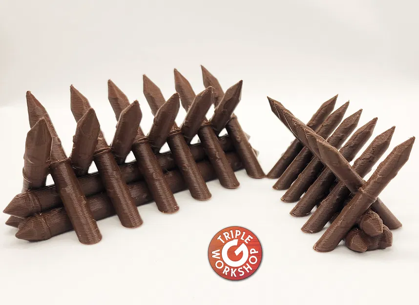 Rào Chắn Cọc Thời Trung Cổ - Không Cần Support - Image 1