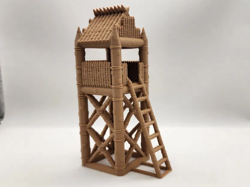 Tháp Canh Trung Cổ Không Cần Support - Image 5