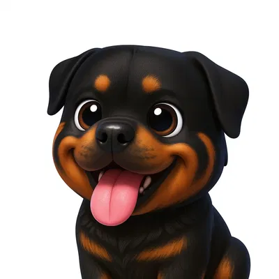 Chó Rottweiler Dễ Thương