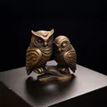 Cặp Cú, Tượng Trang Trí - Thumbnail 1