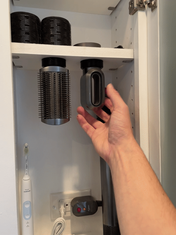 Giá đỡ phụ kiện Dyson Airwrap gắn tường (xoay dễ dàng)