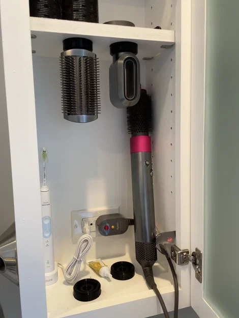 Giá đỡ phụ kiện Dyson Airwrap gắn tường (xoay dễ dàng) - Image 2