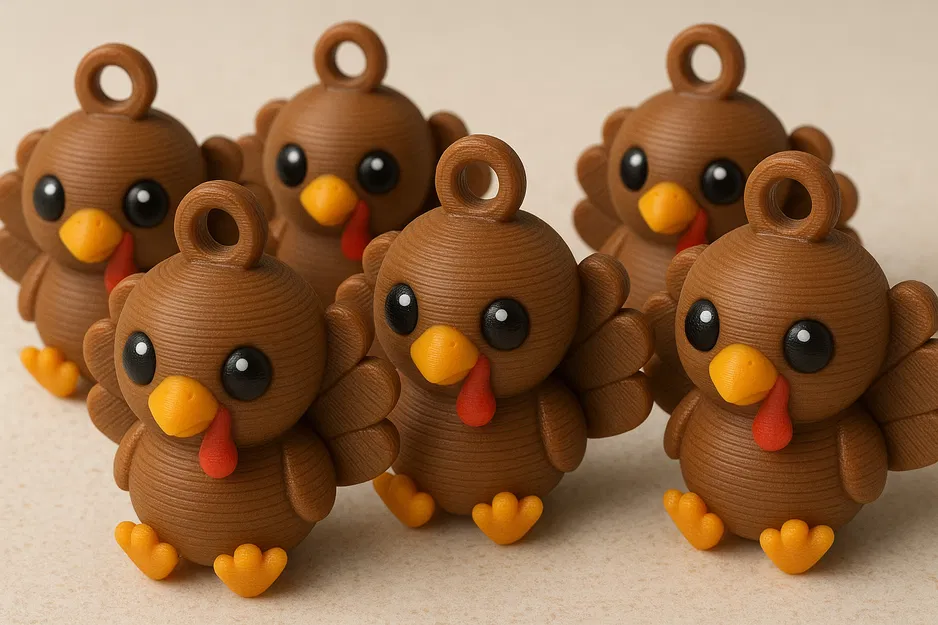 Gà Tây Nhỏ In Dễ Dàng - Image 1