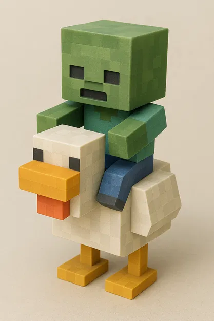 Zombie Jockey : Minecraft - Image 1