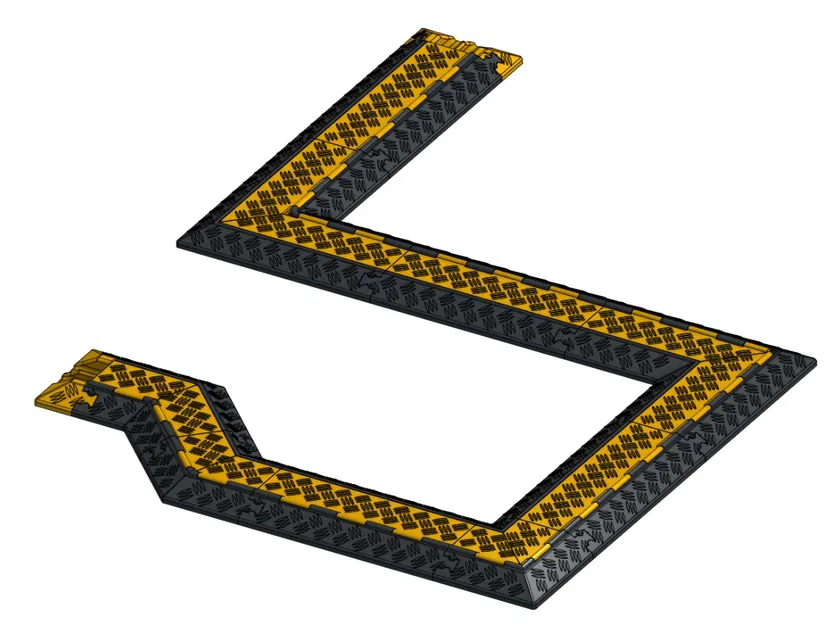 Mô hình Ramp Luồn Dây Cáp - Image 1