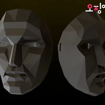 Mặt Nạ Người Chỉ Huy Squid Game