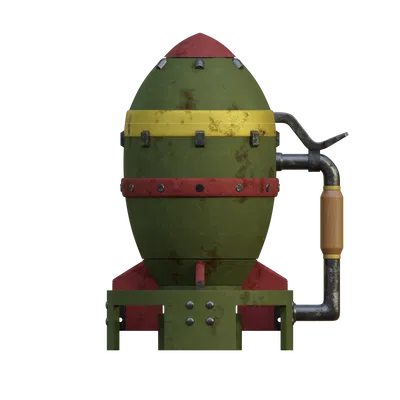 Giá Đỡ Lon Nước Mini Nuke Fallout 76