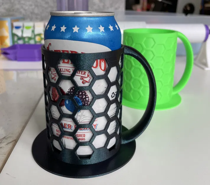 4-in-1 Đế Giữ Lon/Chống Đổ/Đế Lót Ly/Tay Cầm - Image 3