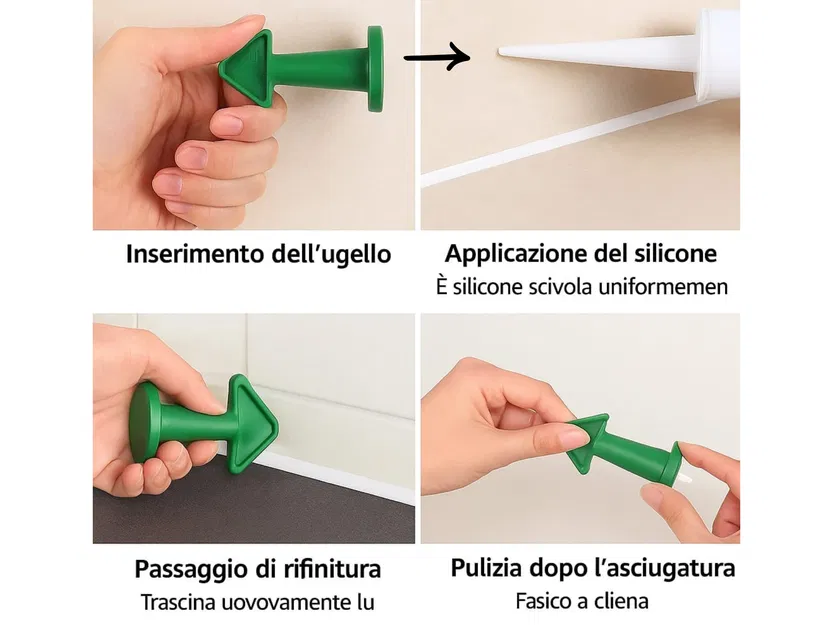 Silicon PRO 3in1 - Dụng Cụ Trét Keo Silicone Đa Năng - Image 2