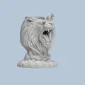 Giá Đỡ Lon Hình Đầu Sư Tử Độ Phân Giải Cao - Thumbnail 4