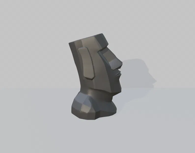 Đầu Moai – Tượng Đảo Phục Sinh Cách Điệu - Image 3