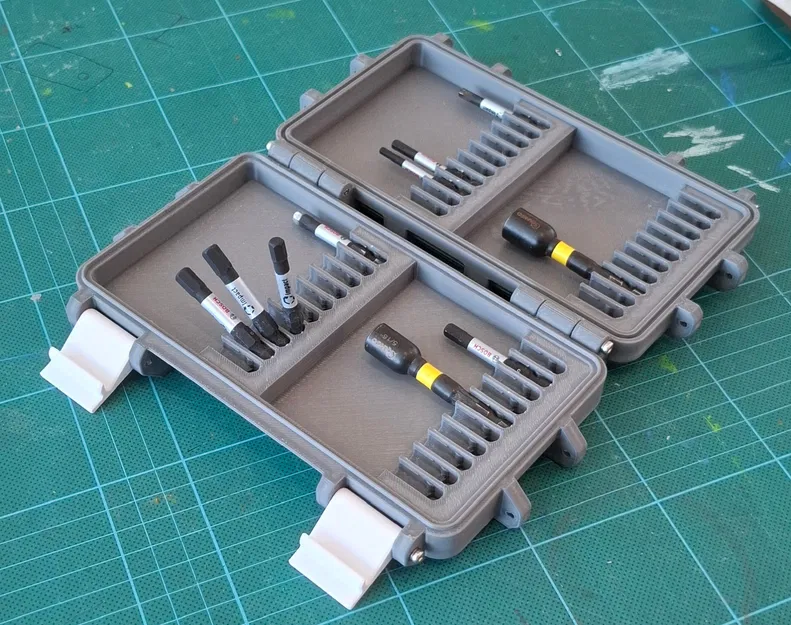 Hộp Đựng Mũi Vít Máy Siết Bu Lông Gridfinity "Rugged Bit Case" - Image 1