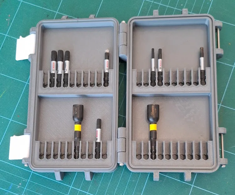 Hộp Đựng Mũi Vít Máy Siết Bu Lông Gridfinity "Rugged Bit Case" - Image 2