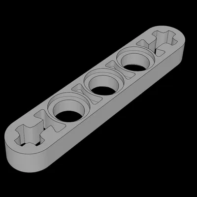 Beam Technic Lego Tương Thích (11478.dat) 5 x 0.5 Liftarm