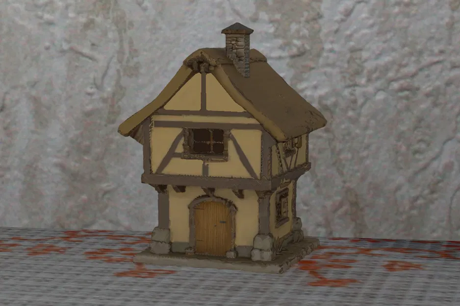 Nhà Cổ Đức In Dễ Dàng Không Cần Support - Image 1