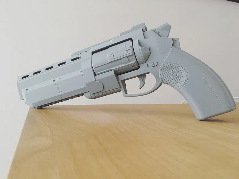 3dworkbech Revolver - Súng lục 3D - Image 3