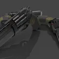 3dworkbech Revolver - Súng lục 3D - Thumbnail 13