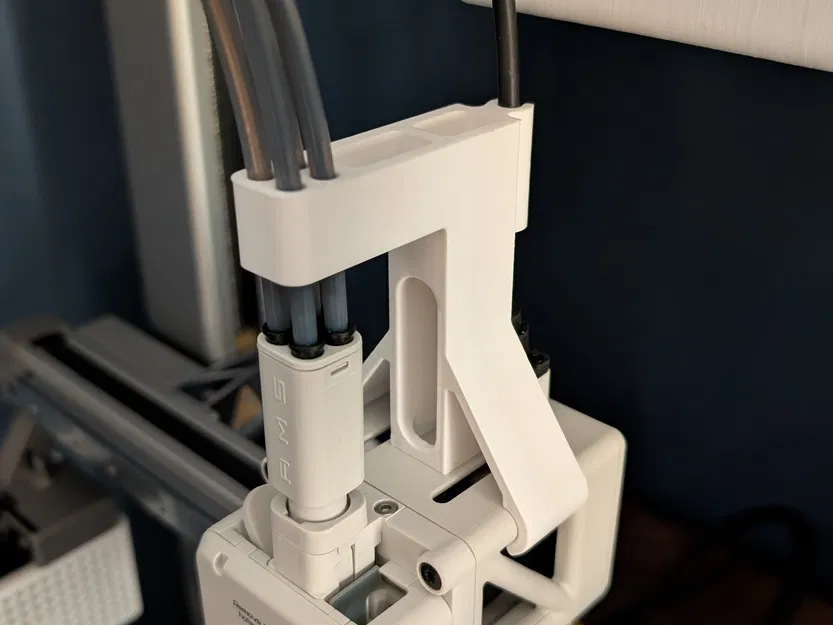 Giá đỡ Ống PTFE & Cáp Snap On cho A1 AMS - Image 1