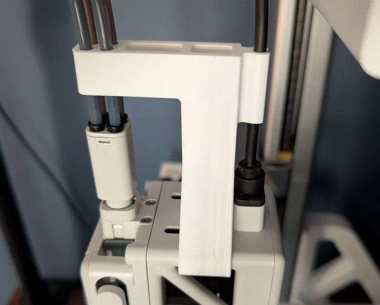 Giá đỡ Ống PTFE & Cáp Snap On cho A1 AMS - Image 3