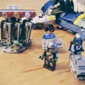 LEGO-Compatible Frozen in Carbonite Minifigures – Star Wars - Han Solo và sinh vật lạ (2x4 & 4x6) - Thumbnail 5